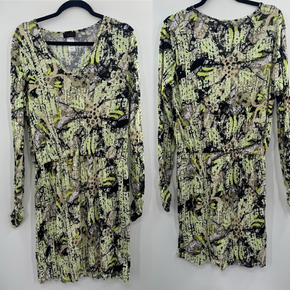 3For$20 Mark Green Paisley Dress size Medium